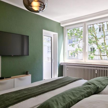 Schöne Ferienwohnung im Zentrum mit Self Check-In und Free Wifi Essen Exterior foto